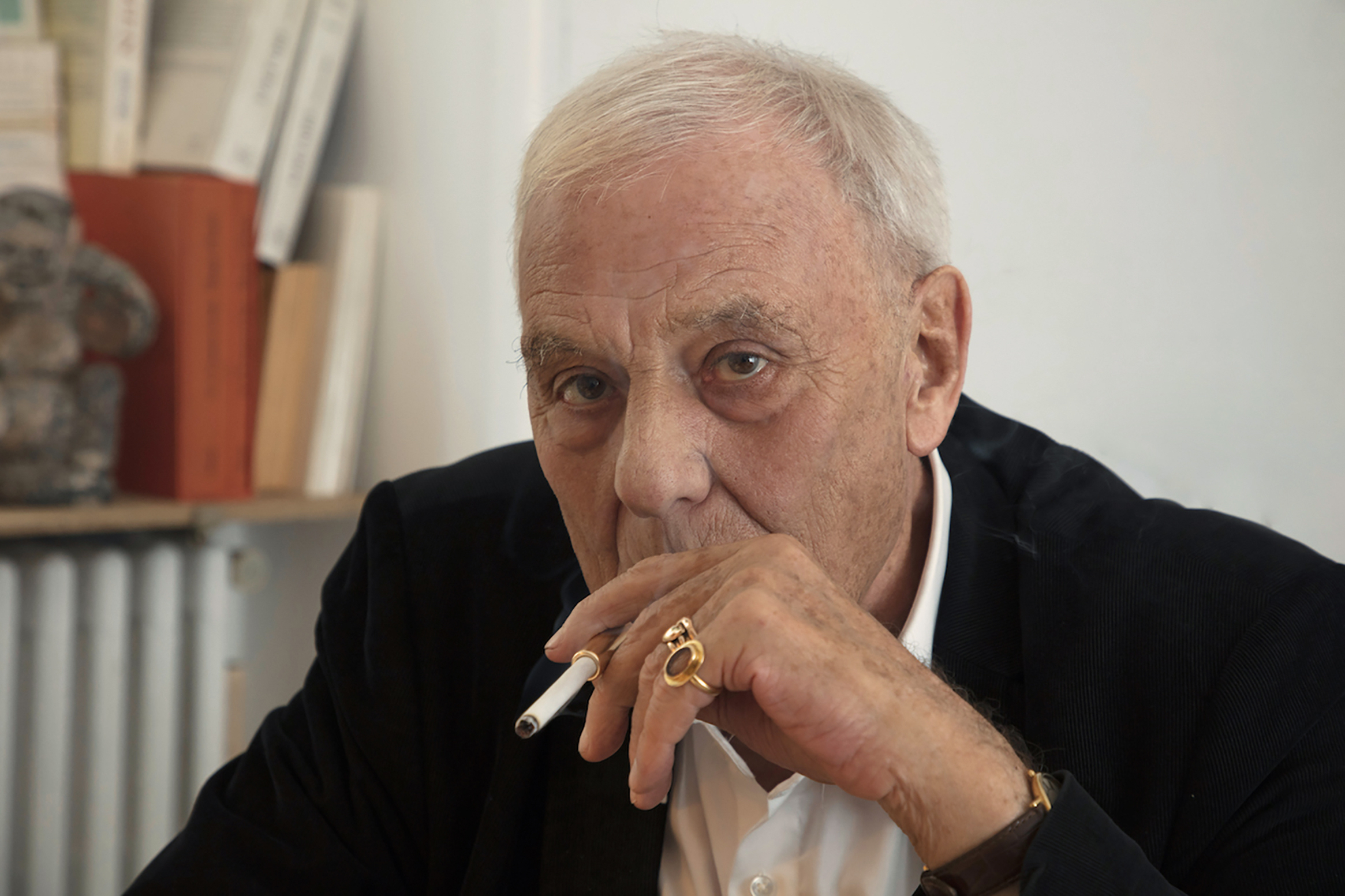 Philippe Sollers, photo Francesca Mantovani 2021