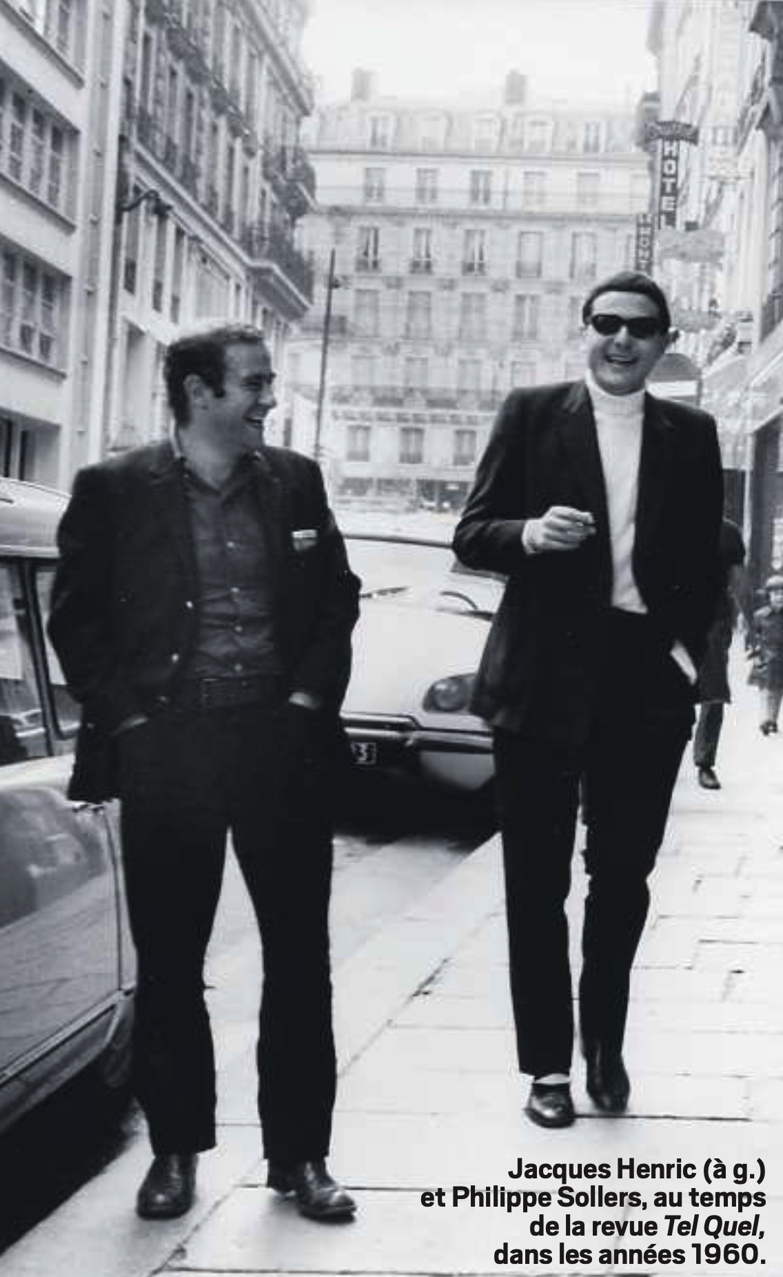 Jacques Henric : 
"Ma conviction aujourd&rsquo;hui est que Philippe Sollers, pour l&rsquo;avoir fr&eacute;quent&eacute; pendant pr&egrave;s de soixante&nbsp;ans, a toujours &eacute;t&eacute;, fondamentalement, un homme de droite"