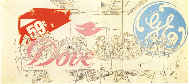 Andy Warhol,  The last supper (Dove), 1986