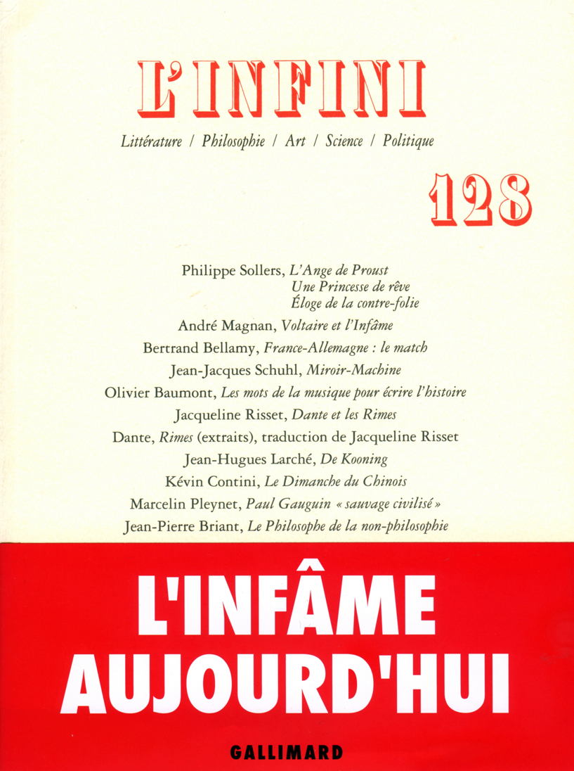 L'Infini n128