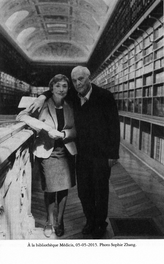 Philippe Sollers & Julia Kristeva, photo Sophie Zhang 