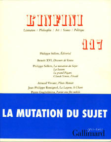 L'infini n°117