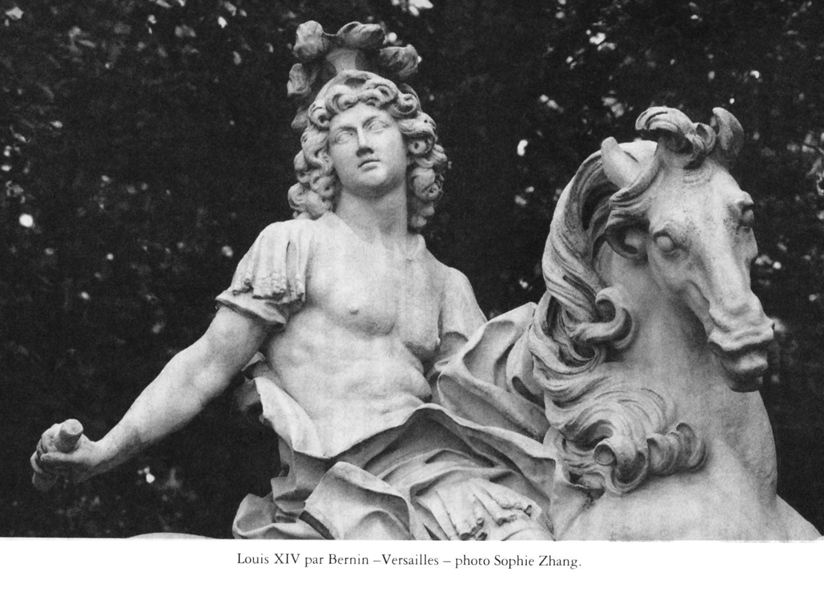 Louis XIV Bernin, photo Sophie Zhang