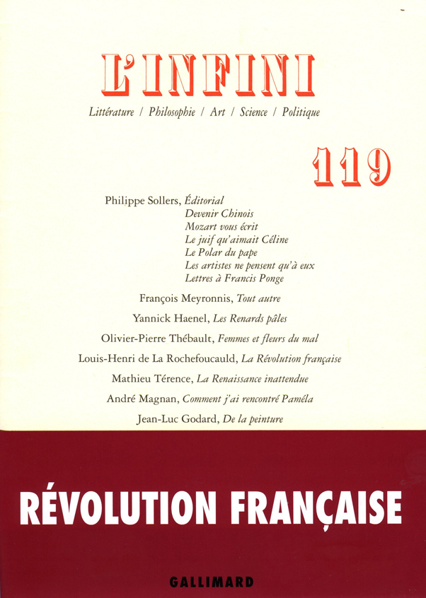L'Infini n�119