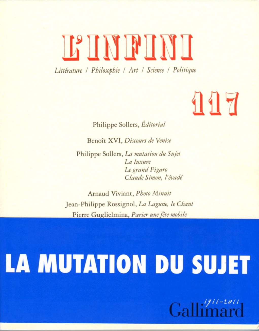 L'infini 117