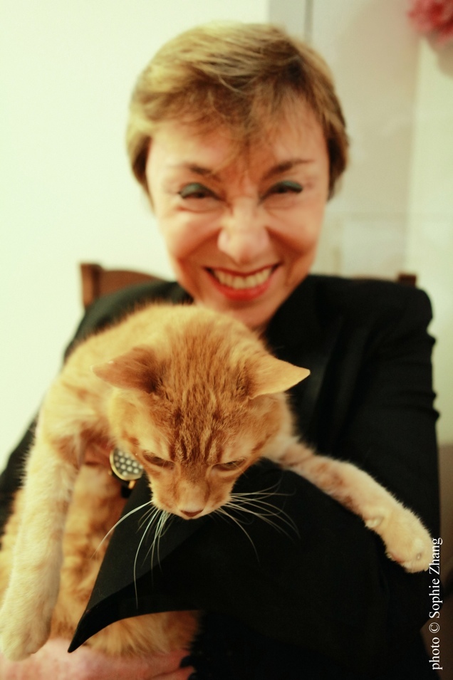 Julia Kristeva, photo Sophie Zhang 2015