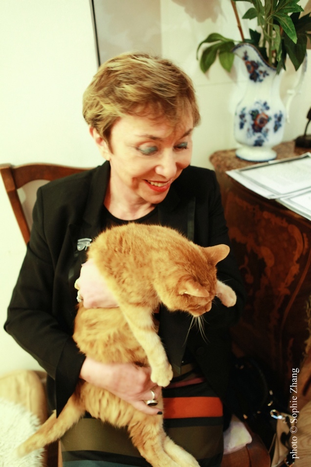 Julia Kristeva, photo Sophie Zhang 2015