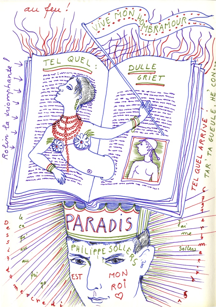 Dessin de Dominique Rolin