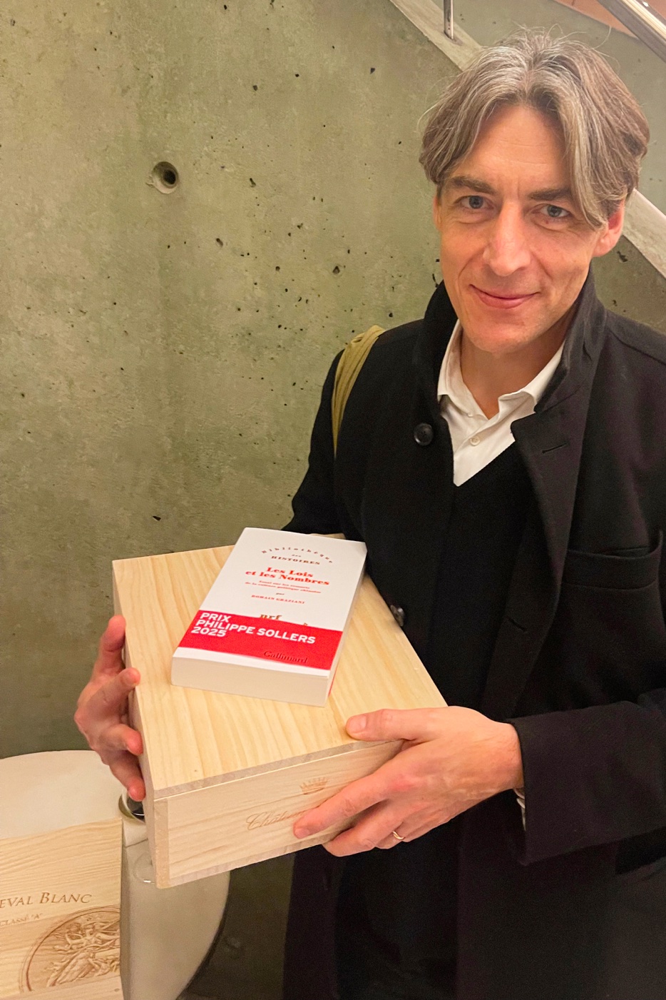 Thomas Hirsch (Gallimard) pour Romain Graziani