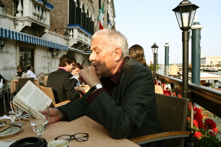 Philippe Sollers  Venise par Sophie Zhang