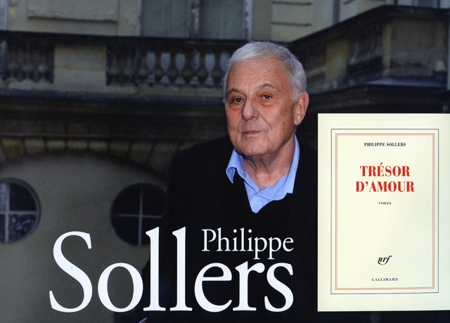 Sollers Trésor d'amour photo C Hélie © Gallimard